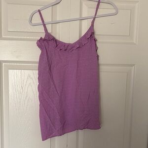Grace & Lace Lavender Ruffle Camisole